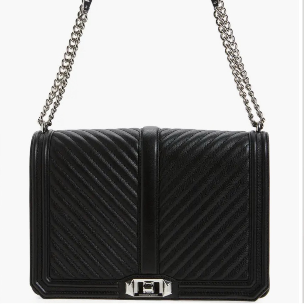 Rebecca Minkoff Black Love Shoulder Bag/ Crossbody